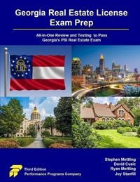 Produktbild: Georgia Real Estate License Exam Prep