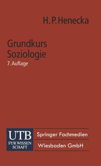 Produktbild: Grundkurs Soziologie