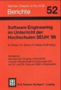 Bild vom Artikel Software Engineering im Unterricht der Hochschulen, SEUH '99 vom Autor Björn Dreher