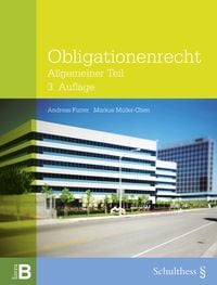 Produktbild: Obligationenrecht Allgemeiner Teil