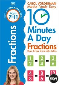 Produktbild: 10 Minutes A Day Fractions, Ages 7-11 (Key Stage 2)