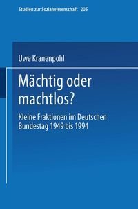 Produktbild: M&auml;chtig oder machtlos?