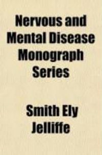 Produktbild: Nervous and Mental Disease Monograph Series (84)