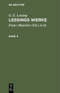 Produktbild: Lessings Werke. Band 4