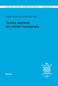 Produktbild: Textes anciens en cr&eacute;ole louisianais
