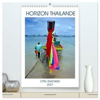 Produktbild: HORIZON THAILANDE (Calendrier mural haut de gamme 2027 DIN A2 horizontal), CALVENDO calendrier mensuel