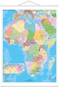 Produktbild: Afrika politisch mit Postleitbereichen