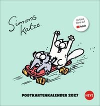Produktbild: Simons Katze Postkartenkalender 2027