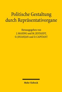 Produktbild: Politische Gestaltung durch Repr&auml;sentativorgane