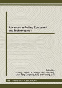 Produktbild: Advances in Rolling Equipment and Technologies II