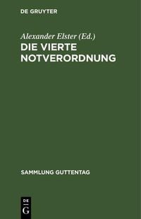 Produktbild: Die vierte Notverordnung