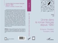Produktbild: L'ironie dans le roman francais depuis 1980