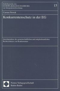Produktbild: Konkurrentenschutz in der EG