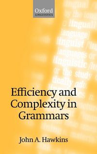 Produktbild: Efficiency and Complexity in Grammars