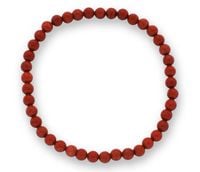 Produktbild: Jaspis rot Edelsteinarmband 3-4mm,J748-07