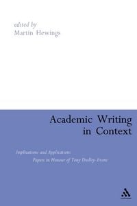 Produktbild: Academic Writing in Context