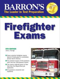 Produktbild: Barron's Firefighter Exams