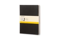 Produktbild: Moleskine Cahier Extra Large kariert schwarz. 3er Pack