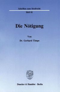 Produktbild: Die N&ouml;tigung.