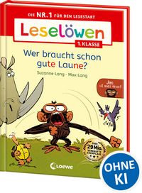 Produktbild: Lesel&ouml;wen 1. Klasse - Jim ist mies drauf - Wer braucht schon gute Laune?