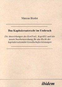Produktbild: Das Kapitalersatzrecht im Umbruch