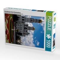Produktbild: CALVENDO Puzzle Ensemble der Kreml-Glockent&uuml;rme | 1000 Teile Lege-Gr&ouml;&szlig;e 64x48cm Foto-Puzzle f&uuml;r gl&uuml;ckliche Stunden