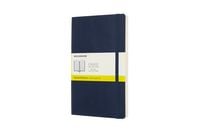Produktbild: Moleskine Notizbuch Large/A5, Kariert, Soft Cover, Saphir