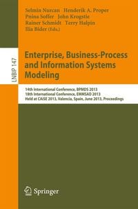 Enterprise, Business-Process and Information Systems Modeling Selmin Nurcan