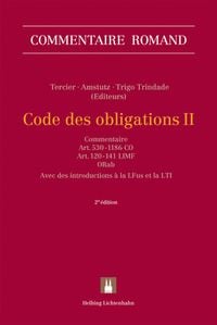 Produktbild: Code des obligations II (CO II)