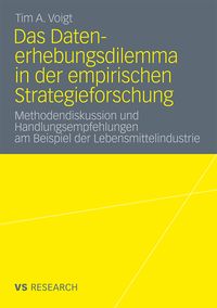 Produktbild: Das Datenerhebungsdilemma in der empirischen Strategieforschung