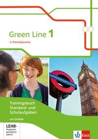 Bild vom Artikel Green Line 1. 2. Fremdsprache. Trainingsbuch Standard- und Schulaufgaben, Heft mit Lösungen und MediensammlungKlasse 6 vom Autor 