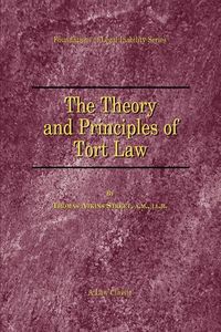 Produktbild: The Theory and Principles of Tort Law