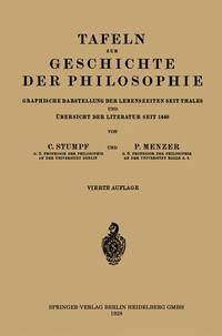 Produktbild: Tafeln zur Geschichte der Philosophie