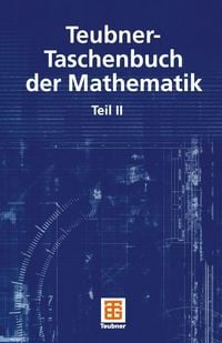 Produktbild: Teubner-Taschenbuch der Mathematik