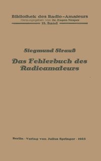 Produktbild: Das Fehlerbuch des Radioamateurs