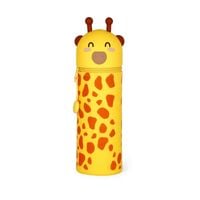 Produktbild: Legami 2-in-1 Federmäppchen aus Silikon - Kawaii - Giraffe