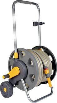 Produktbild: Hozelock 2435R0000 Schlauchwagen mit 50m Schlauch Schlauchwagen 50m 1 St. Grau