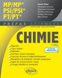Produktbild: Chimie MP/MP* PSI/PSI* PT/PT*- Programme 2022