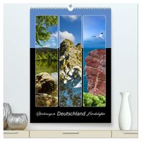 Produktbild: Unterwegs in Deutschland Landschaften (hochwertiger Premium Wandkalender 2027 DIN A2 hoch), Kunstdruck in Hochglanz