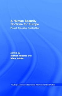 Produktbild: A Human Security Doctrine for Europe