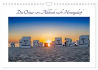 Produktbild: Die Ostsee von Ahlbeck nach Heringsdorf (Wandkalender 2026 DIN A4 quer), CALVENDO Monatskalender
