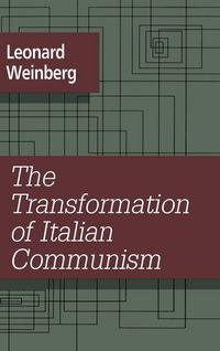 Produktbild: The Transformation of Italian Communism