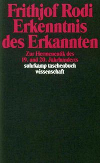 Produktbild: Erkenntnis des Erkannten