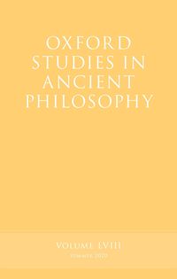 Produktbild: Oxford Studies in Ancient Philosophy, Volume 58