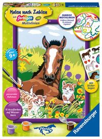 Bild vom Artikel Ravensburger - Malen nach Zahlen - Süße Tierkinder vom Autor 