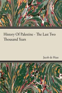 Produktbild: History Of Palestine - The Last Two Thousand Years