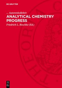 Produktbild: Analytical Chemistry Progress