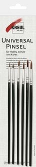 Produktbild: KREUL Universalpinsel Ponyhaar Synthetics rund 6er Set