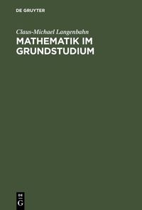 Produktbild: Mathematik im Grundstudium