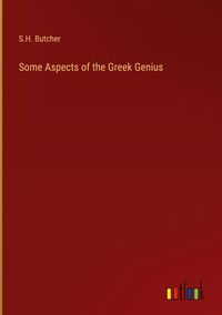 Produktbild: Some Aspects of the Greek Genius
